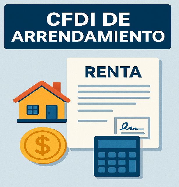 CFDI de arrendamiento